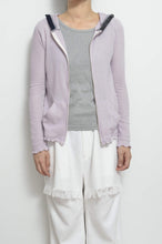 画像をギャラリービューアに読み込む, RIB ZIP-UP HOODIE_01 size/PNK
