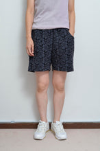 画像をギャラリービューアに読み込む, FLOWER LACE EASY SHORTS/BLK_01size