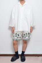 画像をギャラリービューアに読み込む, 002_WHT FRINGE RUG SHORTS_02size