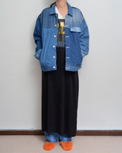 Load image into Gallery viewer, PANEL DENIM BLOUSON/毎日だ/02 size A