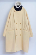 Load image into Gallery viewer, YELW ANGORA MELTON P-COAT_01 size