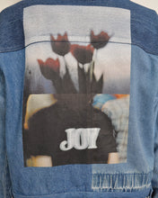 画像をギャラリービューアに読み込む, PANEL DENIM BLOUSON/JOY/01 size A