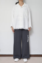 画像をギャラリービューアに読み込む, WHT FRINGE RUG L/S SH_01size