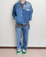 Load image into Gallery viewer, PANEL DENIM BLOUSON/毎日だ/02 size A