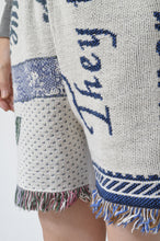 画像をギャラリービューアに読み込む, WHT FRINGE RUG SHORTS_01size