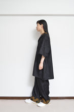 画像をギャラリービューアに読み込む, OPEN COLLAR SH_BLK PAISLEY