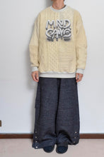 画像をギャラリービューアに読み込む, LINEN WOOL WIDE PAINTER PT / NAV_03