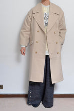 Load image into Gallery viewer, MELTON P-COAT_BEG/GREEN_02size