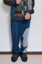 画像をギャラリービューアに読み込む, TWO-TONE UNE UNE SWEAT PT_BLUE/02 size