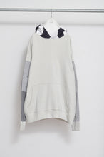 画像をギャラリービューアに読み込む, QUILT HOODIE/L GRY_02_B