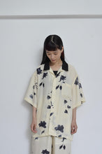 画像をギャラリービューアに読み込む, OPEN COLLAR SH_FLOWER/BLK PAISLEY