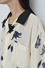 画像をギャラリービューアに読み込む, OPEN COLLAR SH_FLOWER/BLK PAISLEY