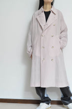 画像をギャラリービューアに読み込む, SCARF-LINED TRENCH COAT/PINK/01