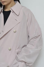 画像をギャラリービューアに読み込む, SCARF-LINED TRENCH COAT/PINK/01