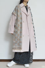 画像をギャラリービューアに読み込む, SCARF-LINED TRENCH COAT/PINK/01