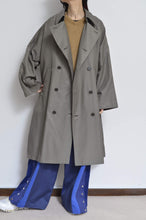 画像をギャラリービューアに読み込む, SCARF-LINED TRENCH COAT/KHAKI/01