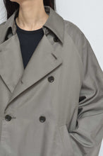 画像をギャラリービューアに読み込む, SCARF-LINED TRENCH COAT/KHAKI/01