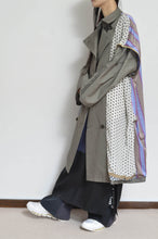 画像をギャラリービューアに読み込む, SCARF-LINED TRENCH COAT/KHAKI/01