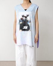 画像をギャラリービューアに読み込む, V NECK SLEEVELESS T / JOY_A