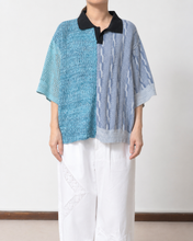 Load image into Gallery viewer, PANEL S/S POLO / SUMMER KNIT_02 size_C