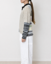 画像をギャラリービューアに読み込む, PANEL L/S POLO / SUMMER KNIT/01 size