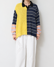 Load image into Gallery viewer, PANEL L/S POLO / SUMMER KNIT/02 size_B