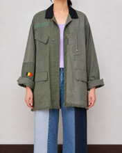 Load image into Gallery viewer, FRAGMENT MILITARY SHIRT (YIN & YANG SLEEVE)/02 size_B
