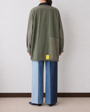 Load image into Gallery viewer, FRAGMENT MILITARY SHIRT (YIN & YANG SLEEVE)/02 size_B