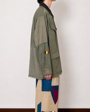 Load image into Gallery viewer, FRAGMENT MILITARY SHIRT (YIN & YANG SLEEVE)/02 size_B
