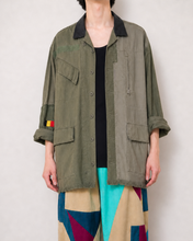 Load image into Gallery viewer, FRAGMENT MILITARY SHIRT (YIN & YANG SLEEVE)/02 size_B