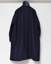画像をギャラリービューアに読み込む, Flower charm pea coat / wool melton × sport
