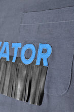 Load image into Gallery viewer, VOILLE FRINGE S/S SH_NAV_02size_02
