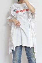 画像をギャラリービューアに読み込む, WIDE TEE(SLIT SLEEVE)MEGUMU YAMAMOTO_eye