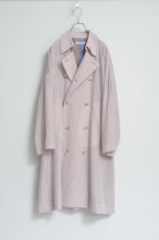 画像をギャラリービューアに読み込む, SCARF-LINED TRENCH COAT/PINK/01