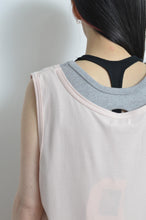 Load image into Gallery viewer, PLEATS OP_PRINT TANK TOP (02_PNK/PARASOL)