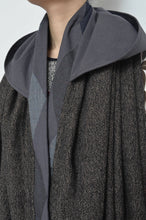 画像をギャラリービューアに読み込む, tsutae SHAWL HOODIE_LINE / RED×BLK