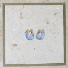 Load image into Gallery viewer, C_YAGA × YEAH RIGHT!!_Glass And Beads Hoop U Pierce