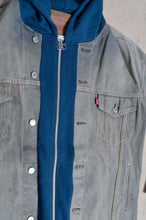 Load image into Gallery viewer, DENIM * BACK PILE HOODIE/BLUE/MIND GAME