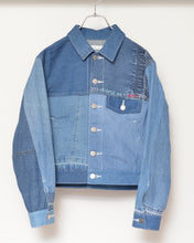 画像をギャラリービューアに読み込む, Denim easy panel blouson "PGR" / 01size