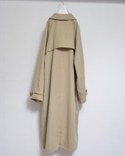 Load image into Gallery viewer, FLORAL TRENCH COAT/BEIGE/01 size A