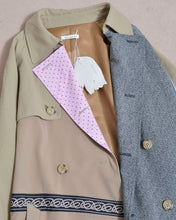 Load image into Gallery viewer, FLORAL TRENCH COAT/BEIGE/02 size A