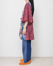画像をギャラリービューアに読み込む, Mixed pattern panel dress_A
