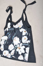 画像をギャラリービューアに読み込む, V-NECK TANK_LONG_LINEN 00/BLACK