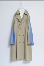 画像をギャラリービューアに読み込む, DENIM SLEEVE TRENCH COAT/BEG/02