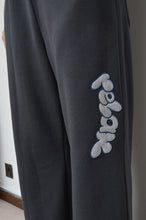 Load image into Gallery viewer, BACK PILE WIDE FLARE PT_fab-graff_BLK_01size