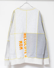 画像をギャラリービューアに読み込む, Panel sweat pullover contrast stitch / 02size_D