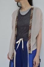 Load image into Gallery viewer, COTTON VOILE CROSSOVER C/D_BEG