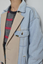 画像をギャラリービューアに読み込む, DENIM * MELTON BLOUSON_BEIGE_MIND GAME