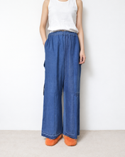 Load image into Gallery viewer, Fringe painter pants / denim easy 01 size / A