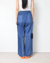 Load image into Gallery viewer, Fringe painter pants / denim easy 01 size / A